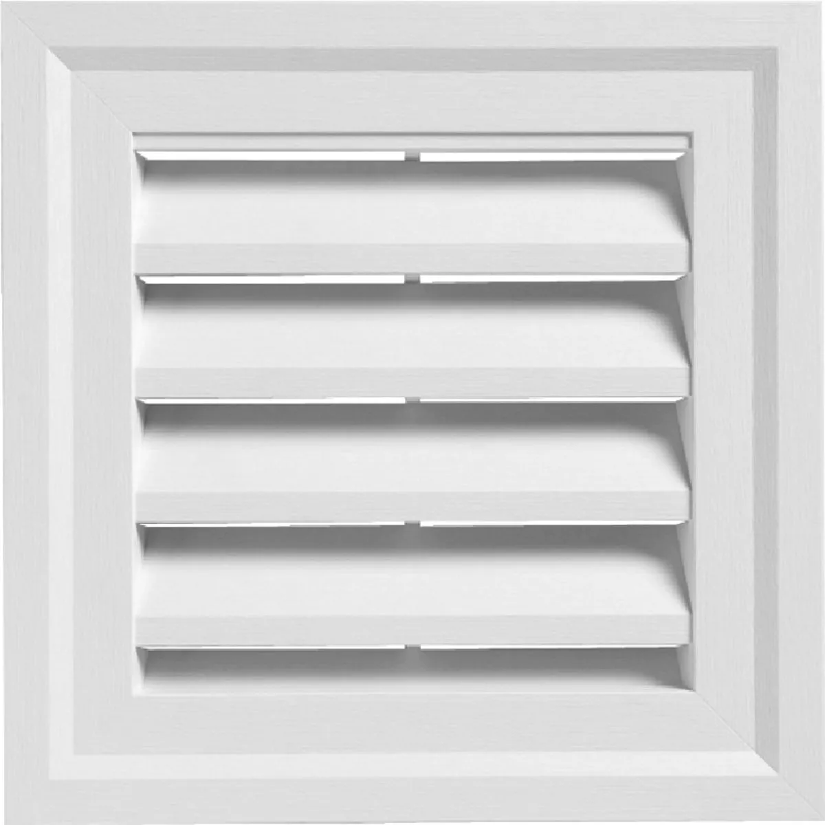 Ply Gem 14" x 14" Square White Gable Attic Vent