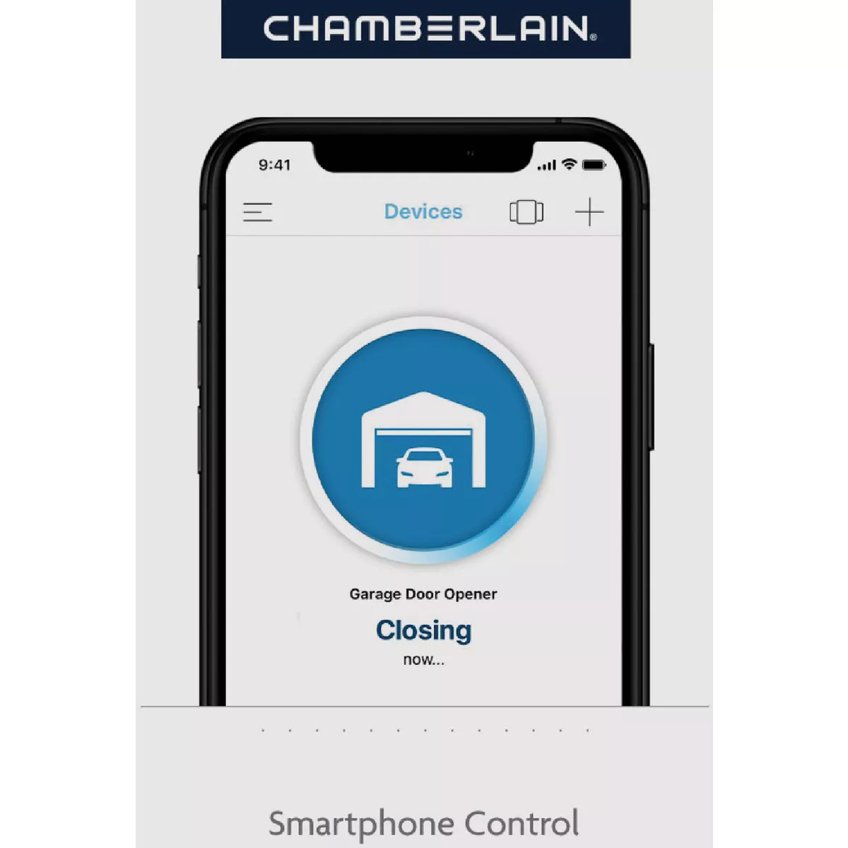 Chamberlain C2405 1/2 HP Smartphone-Controlled Durable Chain Drive Garage Door Opener with WiFi and MED Lifting Power - photo 3