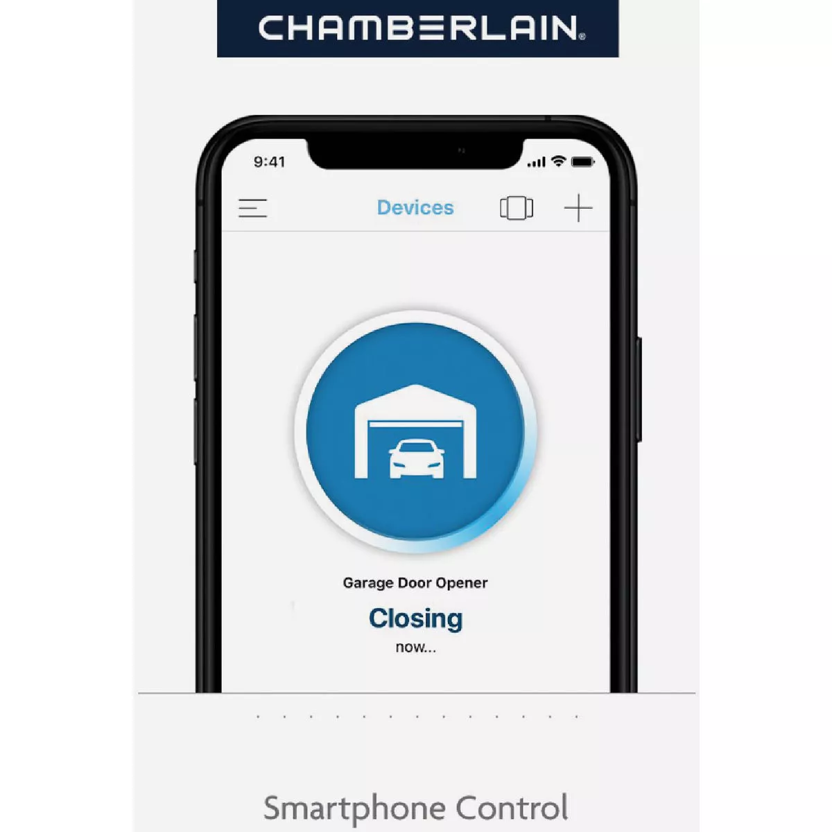 Chamberlain B2212T 1/2 HP myQ Smart Belt Drive Garage Door Opener with WiFi and Battery Backup - photo 3
