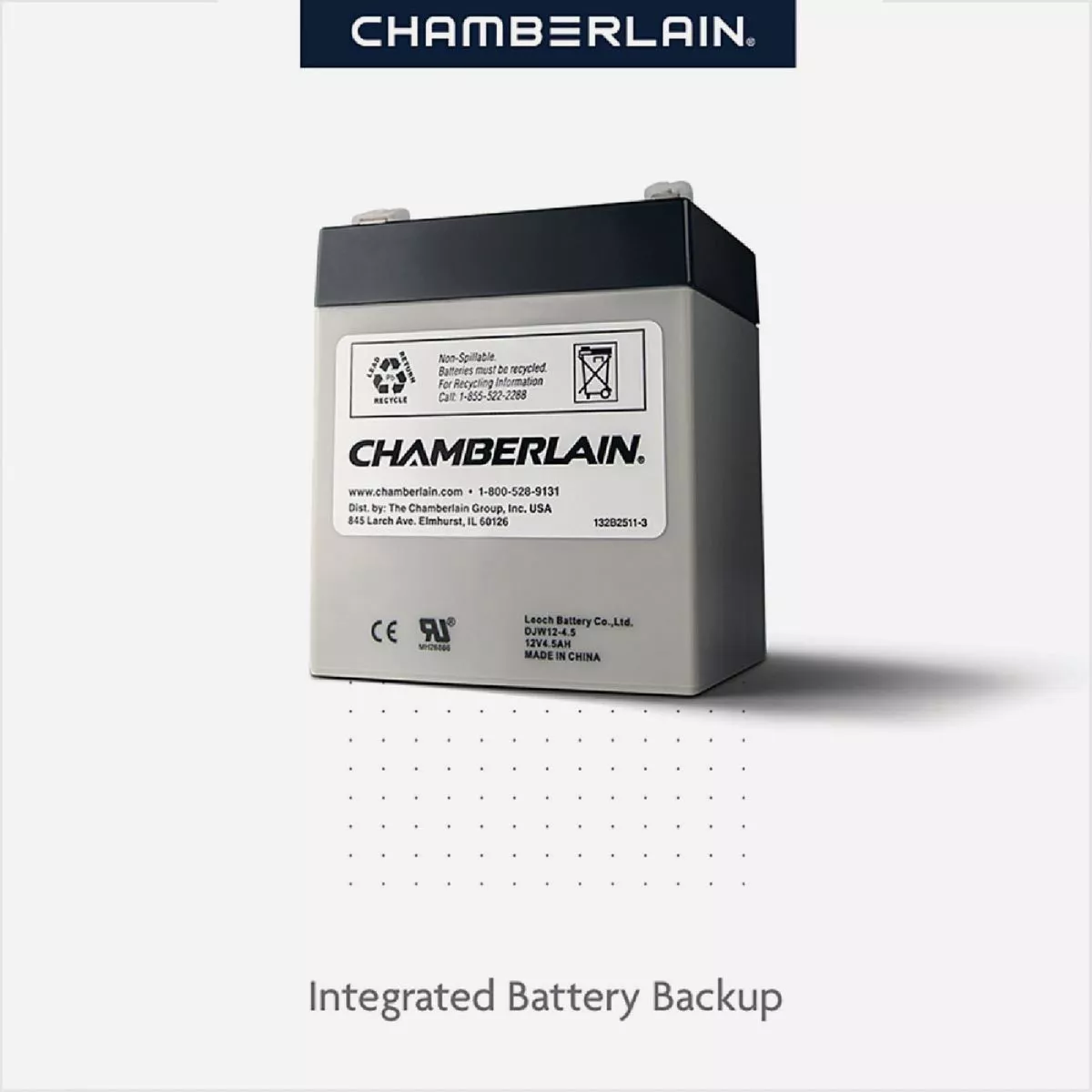Chamberlain B2212T 1/2 HP myQ Smart Belt Drive Garage Door Opener with WiFi and Battery Backup - photo 4