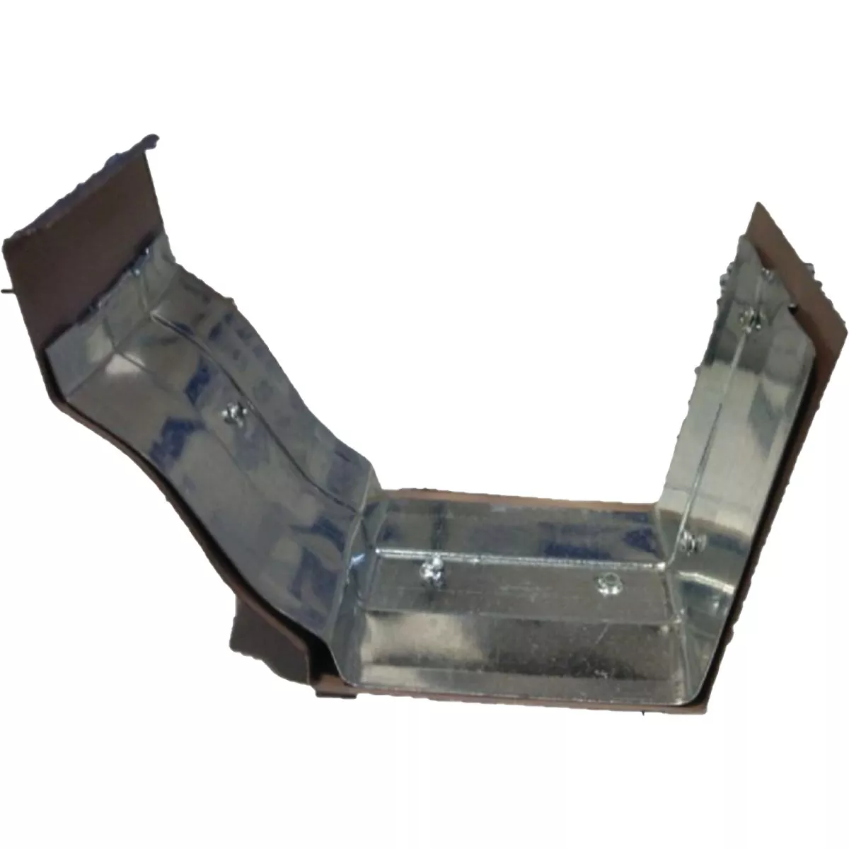 NorWesco 4 In. Galvanized Brown Slip-Joint Gutter Connector - photo 2