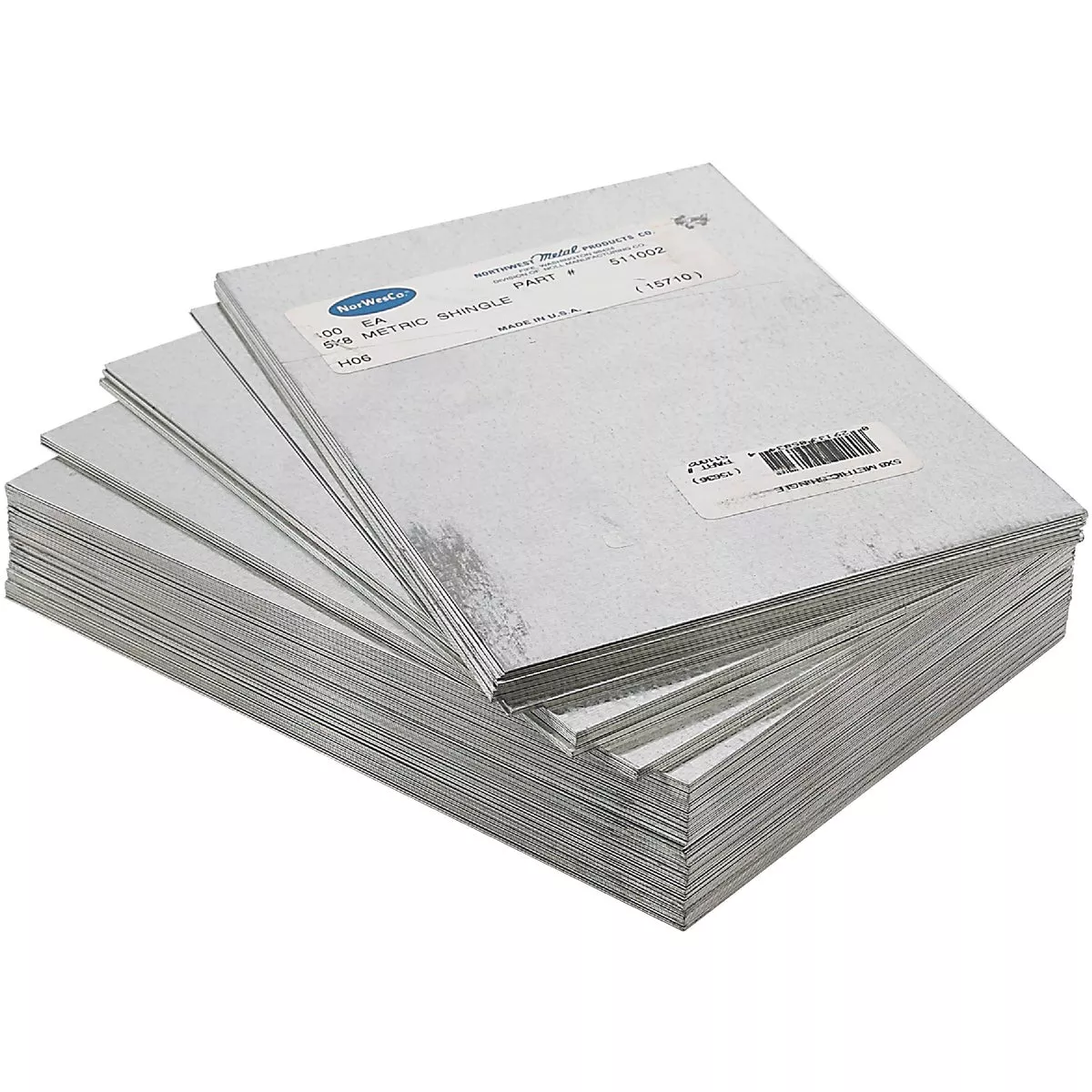 NorWesco 5 In. x 8 In. Mill Galvanized Step Flashing Shingle - photo 2