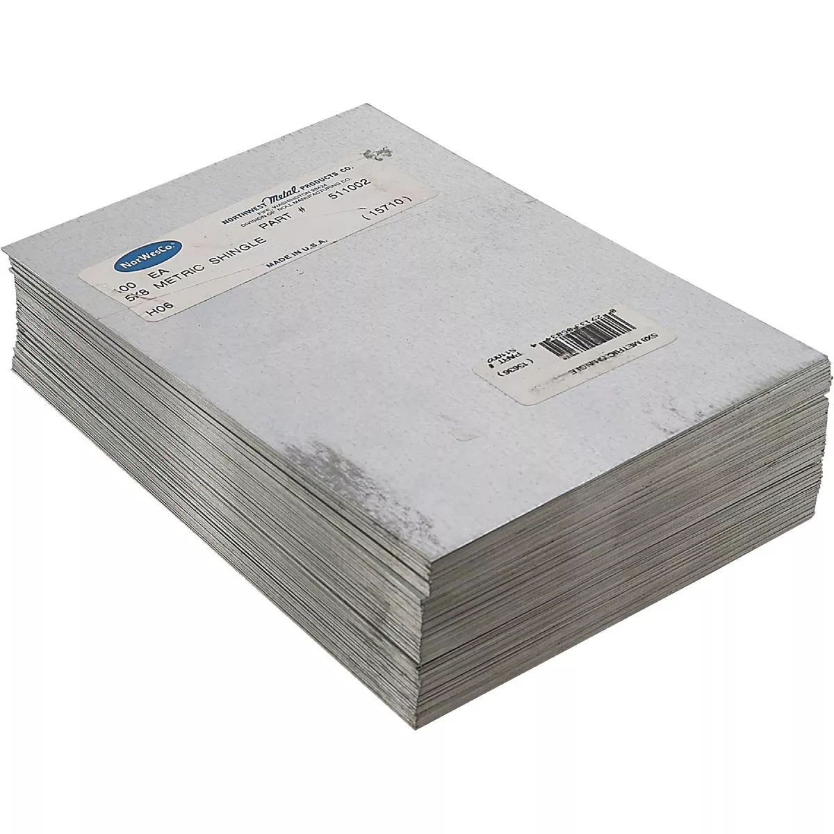 NorWesco 8 In. x 12 In. Mill Galvanized Step Flashing Shingle - photo 3