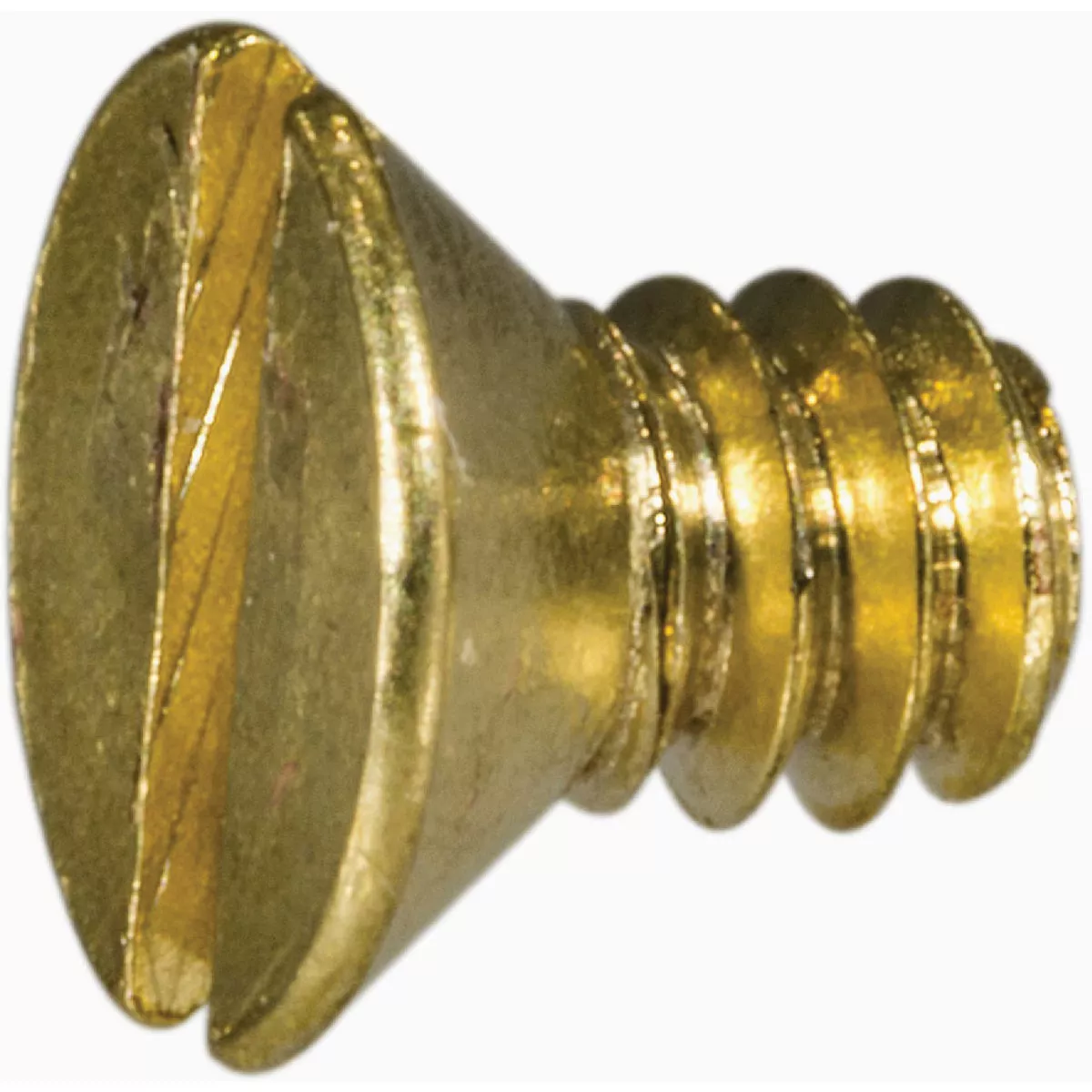 Midwest Fastener #4-40 x 3/16 In. Brass Coarse Thread Slotted Flat Head Machine Screws (60 Ct.)-