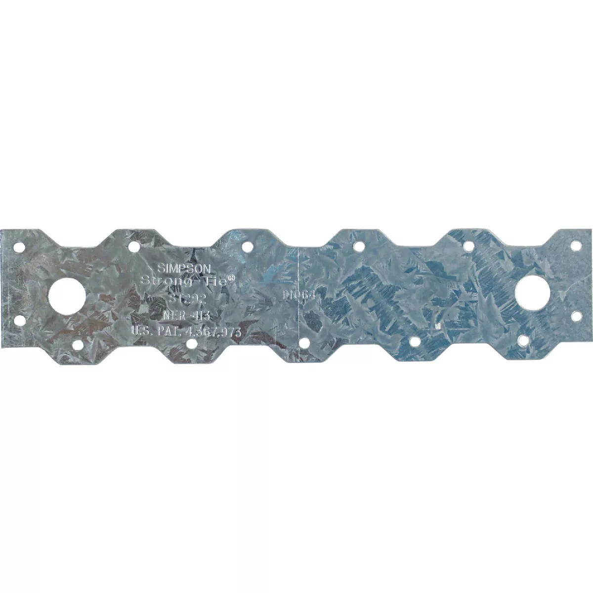 Simpson Strong-Tie 2-1/6 In. W. x 9-5/16 In. L 20 ga Steel Strap Tie