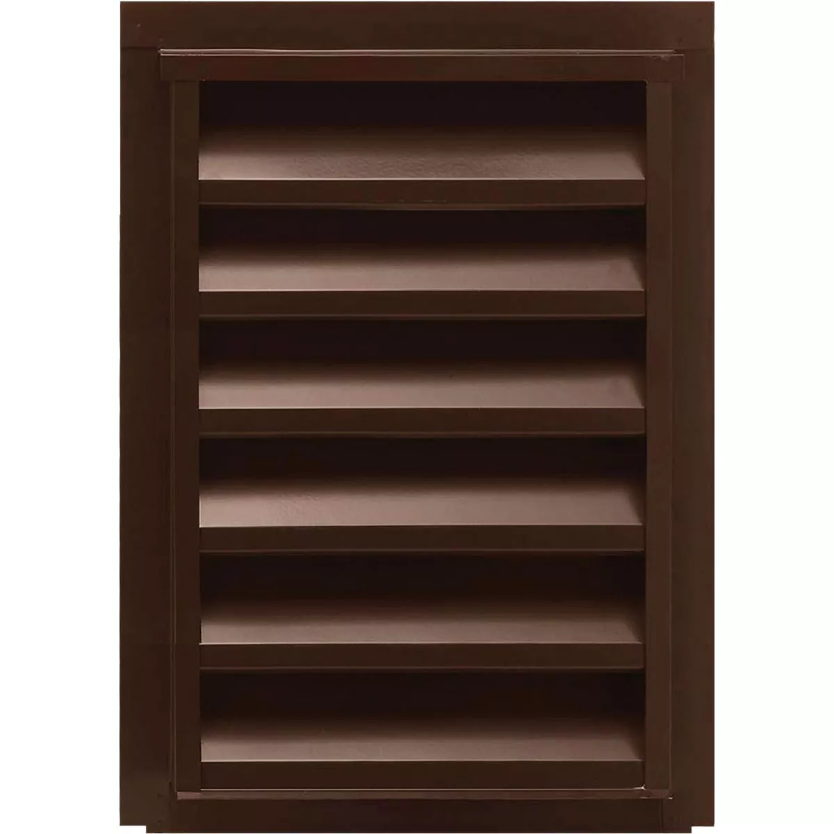 NorWesco 12" x 18" Rectangular Brown Gable Attic Vent