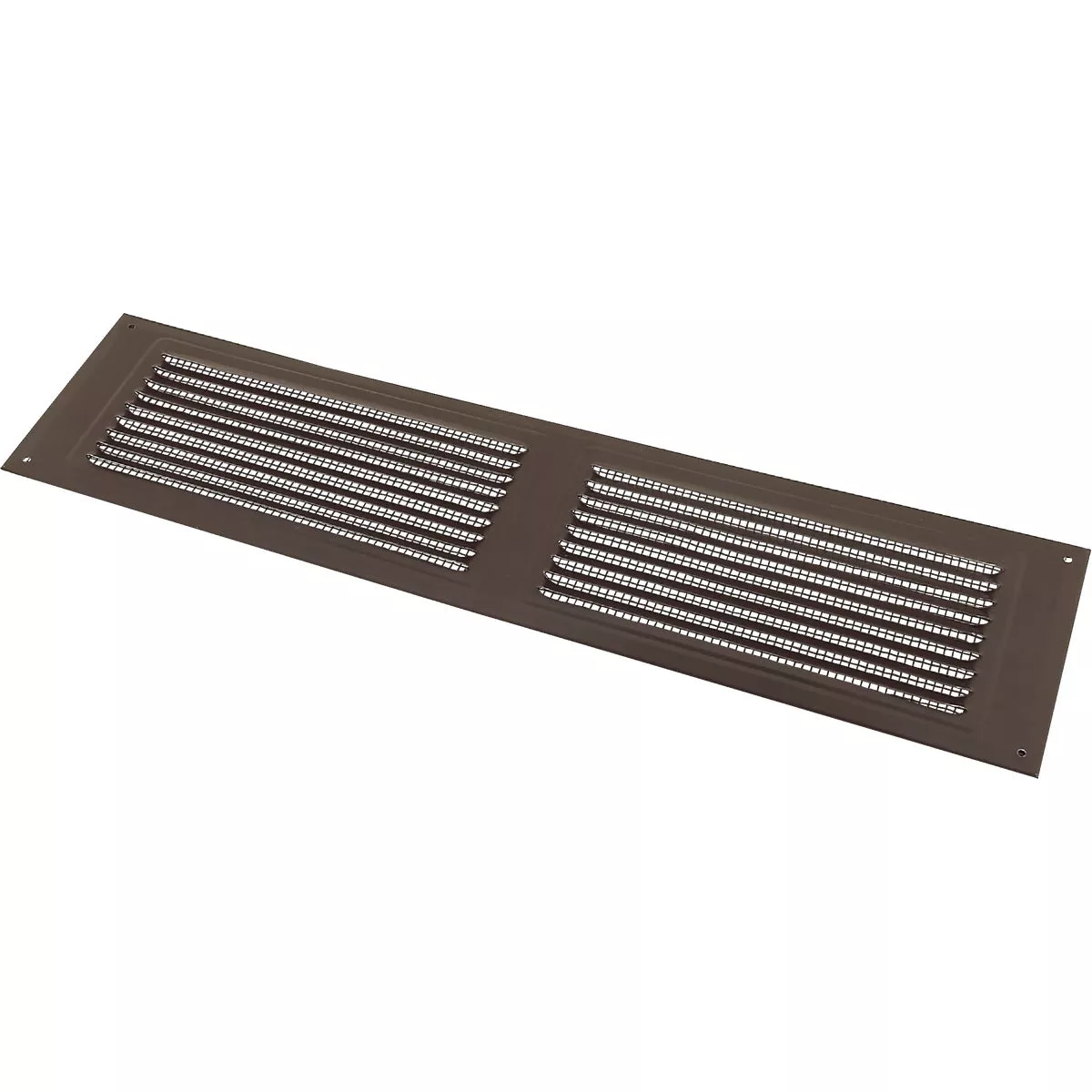 NorWesco 16 In. x 4 In. Brown Galvanized Soffit Ventilator