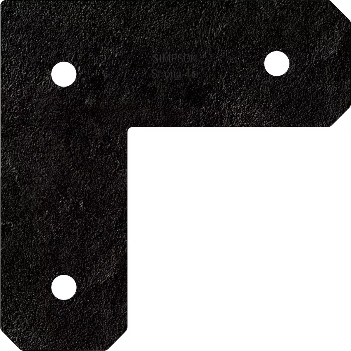 Simpson Strong-Tie Outdoor Accents Avant Collection 4 In. x 4 In. ZMAX Black Powder-Coated L Strap - photo 5