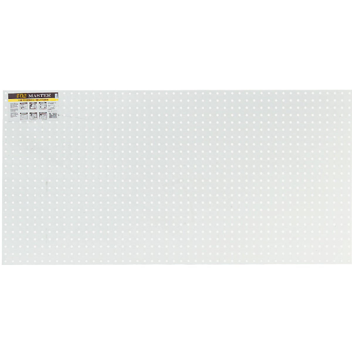 White Plastic Pegboard Hooks and White Plastic Slatwall Hooks - 6