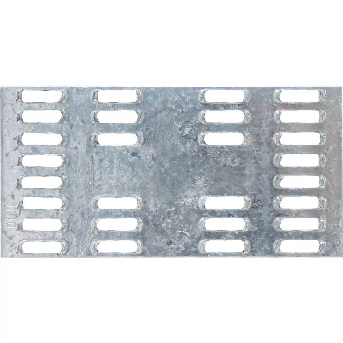 Simpson Strong-Tie 2 In. W x 4 In. L 20 ga Galvanized Steel Mending Plate