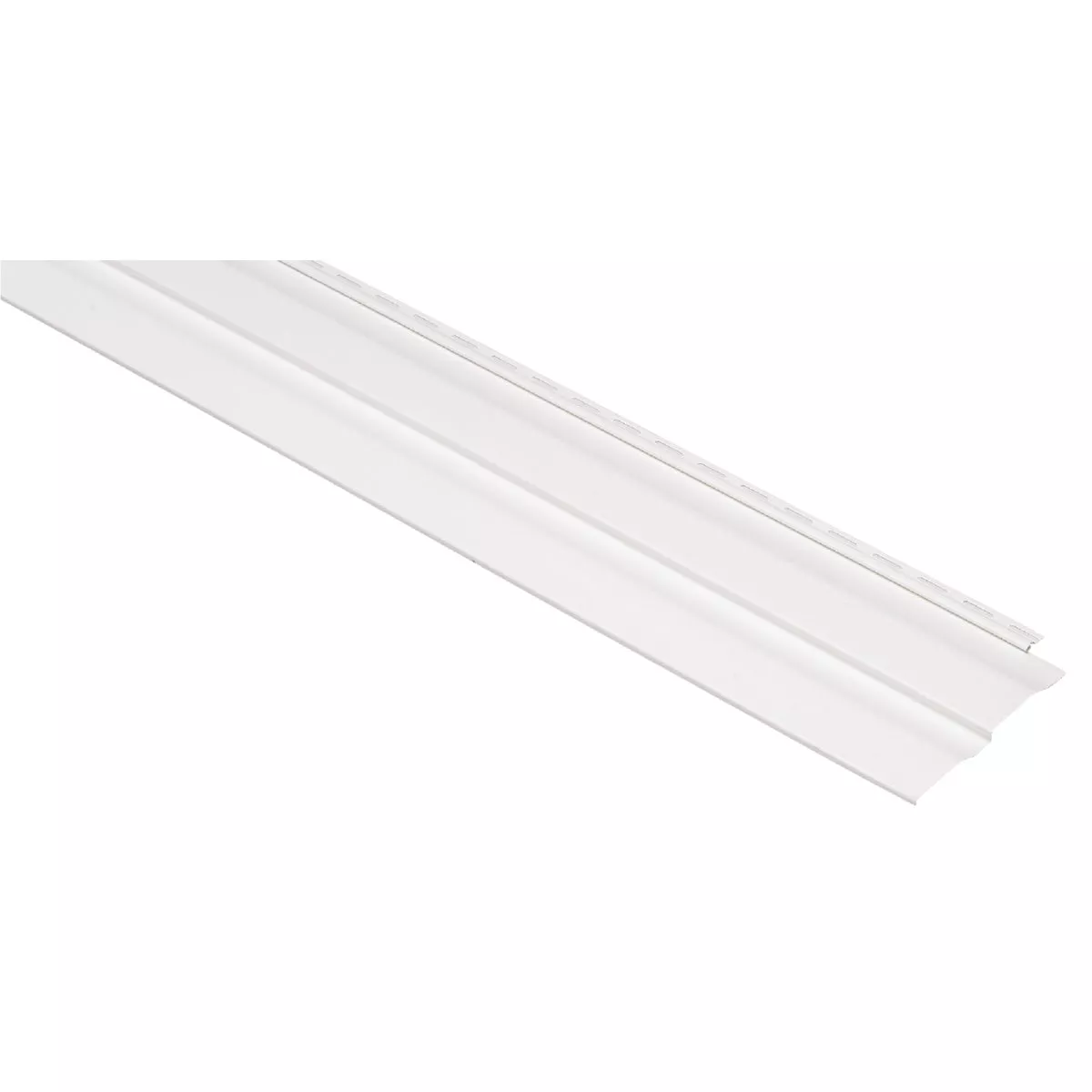 Georgia Pacific White Vision Pro Double 4 In. Dutch Lap Vinyl Siding