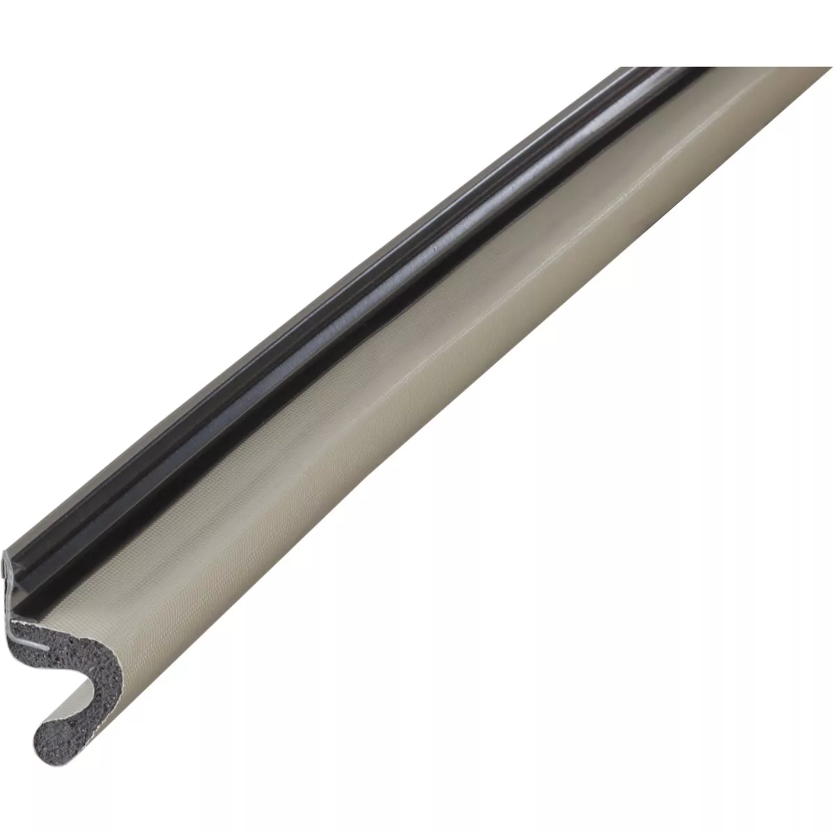 M-D Building Products 81 In. Vinyl-Coated Foam Top and Sides Door Seal for Doors with Kerf/Channel, Beige