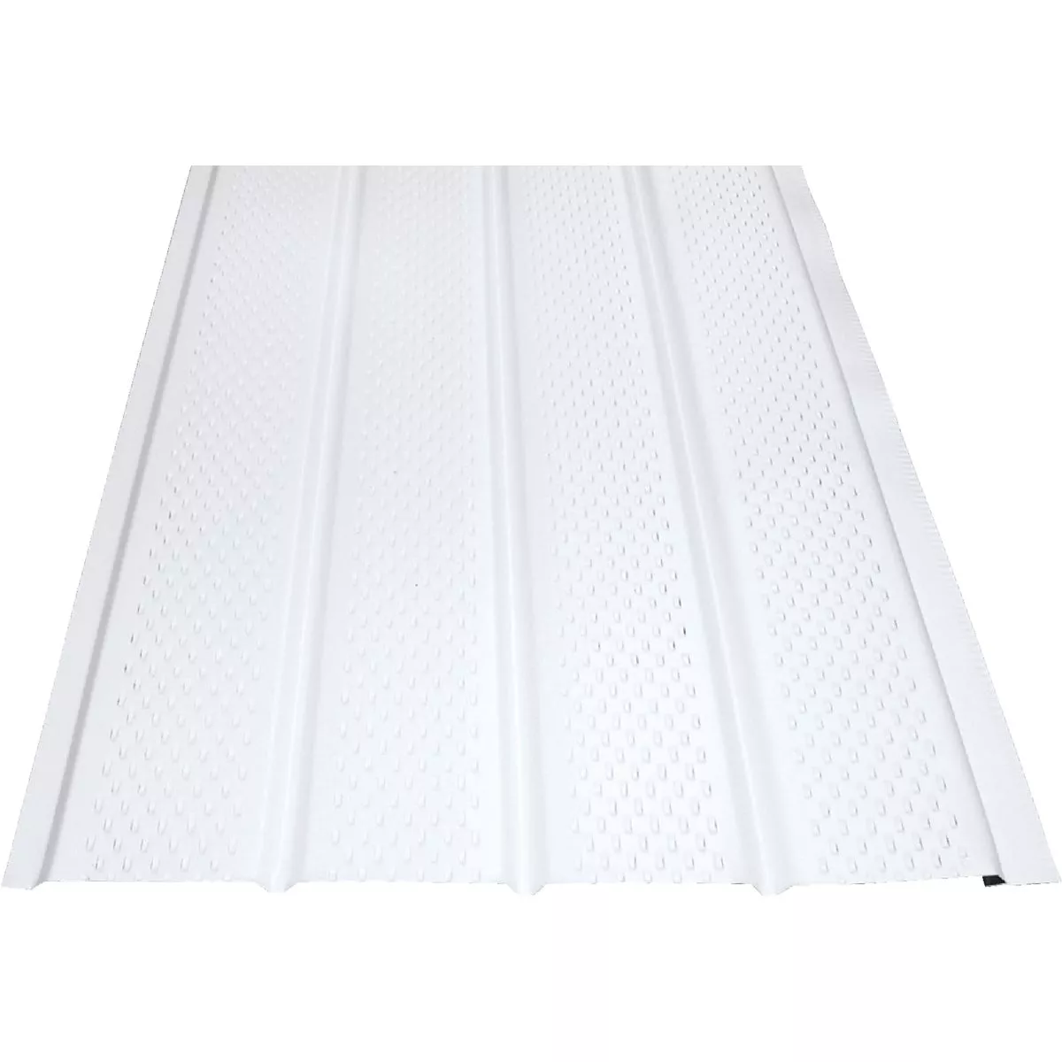 Klauer 16 In. White Fully Vented Aluminum Soffit