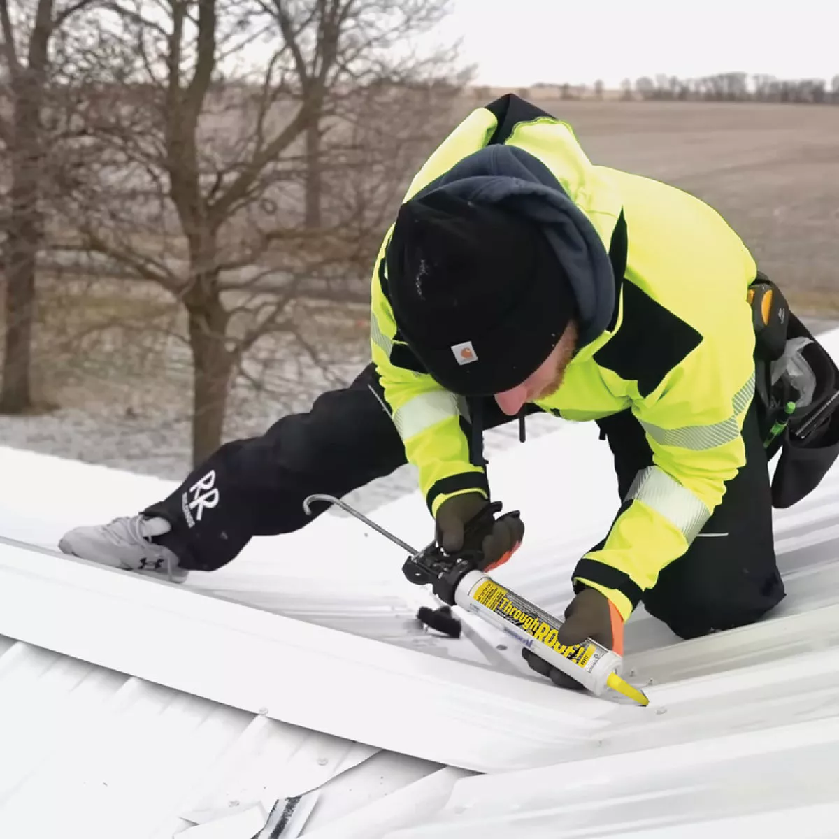 Through the Roof! 1 Qt. Clear Cement & Patching Sealant - photo 3
