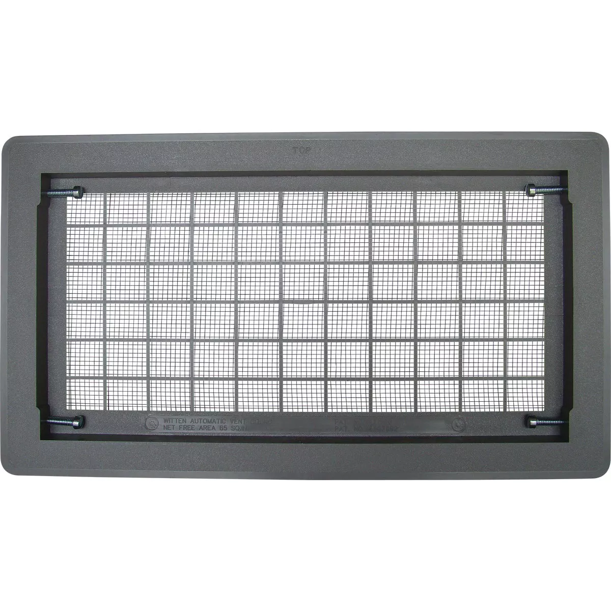 Witten A-ELBLACK Automatic Foundation Vent - Crawlspace Vent Covers
