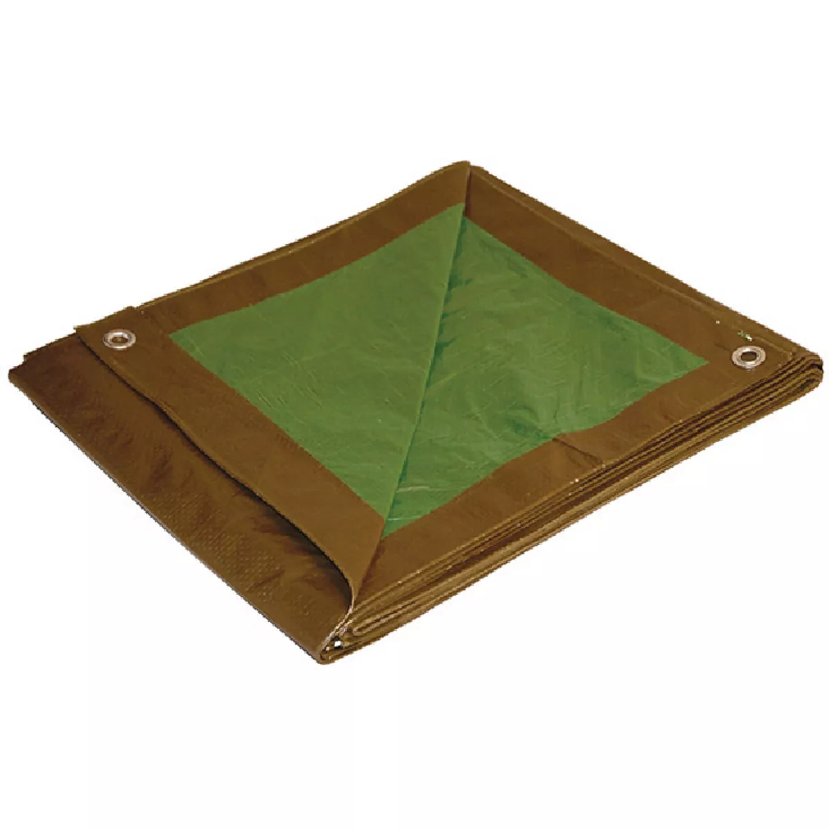 Foremost Dry Top Brown and Green 40 Ft. x 60 Ft. Poly Tarp, 191-941