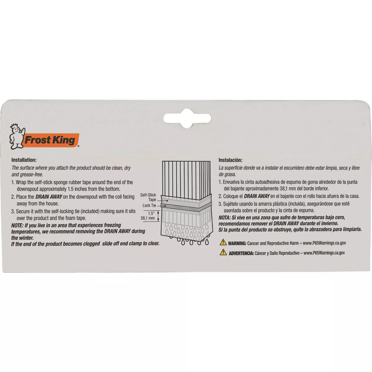 Frost King Automatic 46 In. Brown Downspout Extender - photo 3