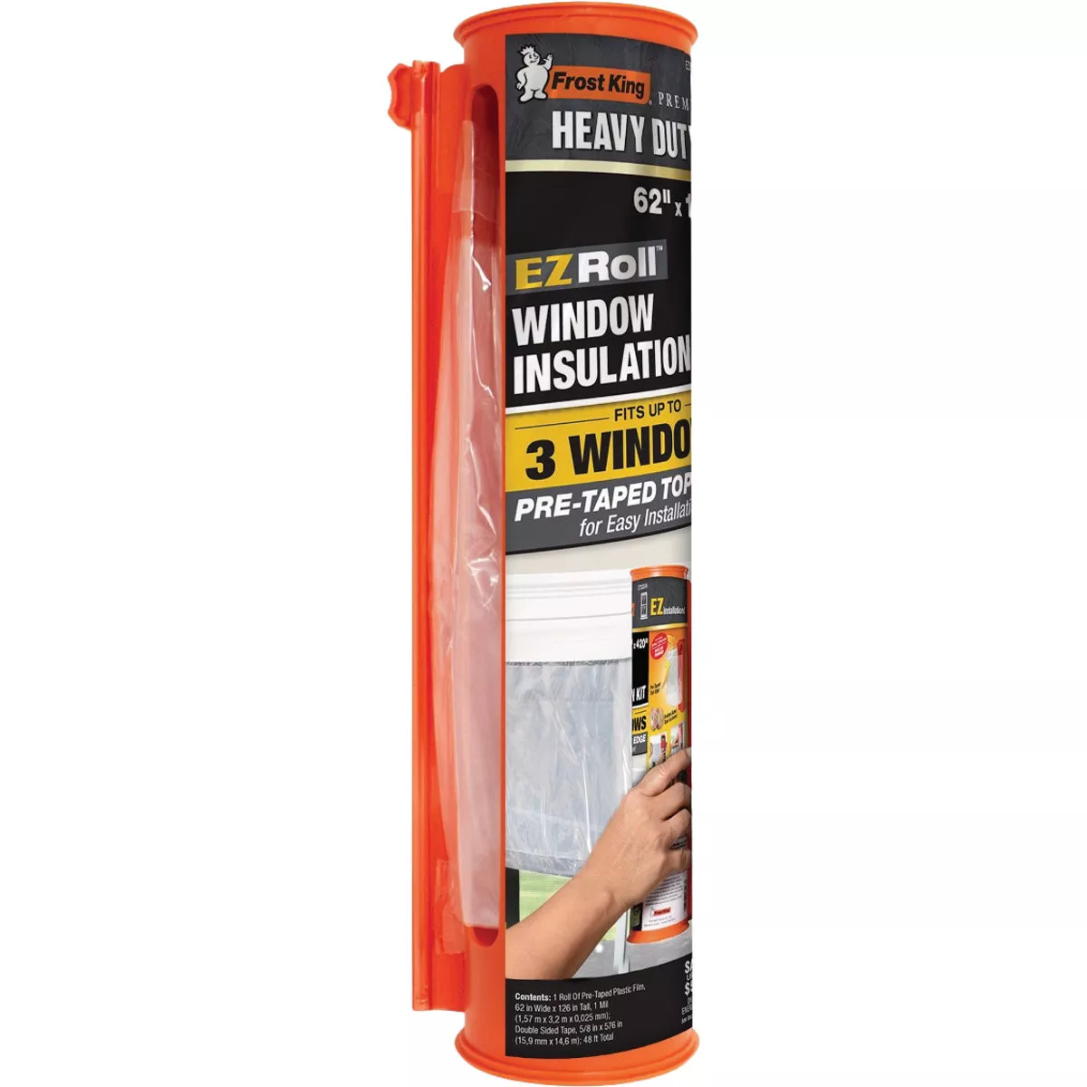 Frost King EZ Roll 62 In. x 126 In. Premium Shrink Window Kit