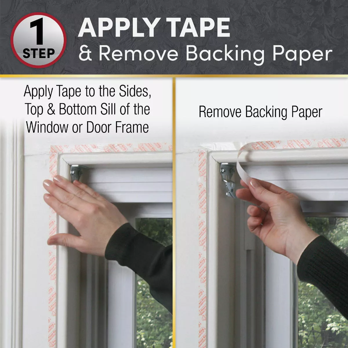 Frost King EZ Roll 62 In. x 126 In. Premium Shrink Window Kit - photo 6