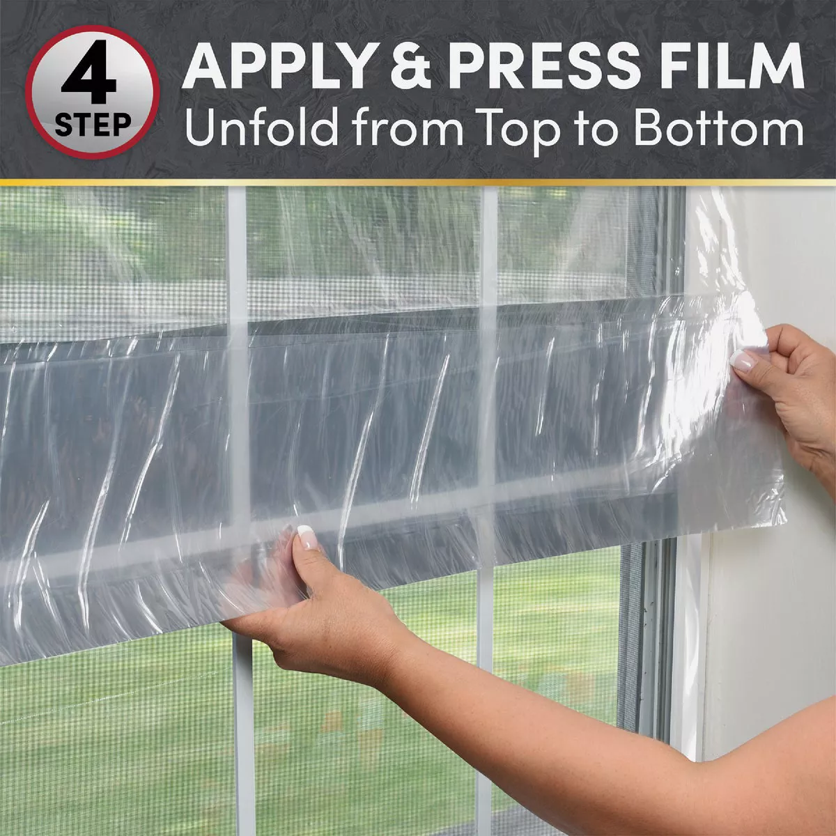 Frost King EZ Roll 62 In. x 126 In. Premium Shrink Window Kit - photo 9