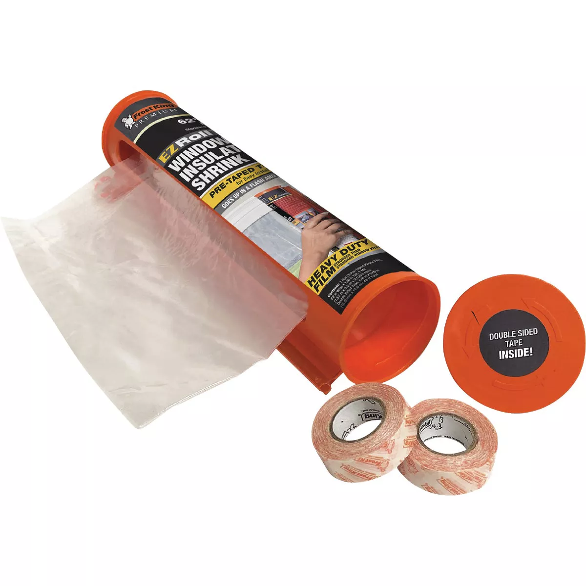 Frost King EZ Roll 62 In. x 126 In. Premium Shrink Window Kit - photo 2