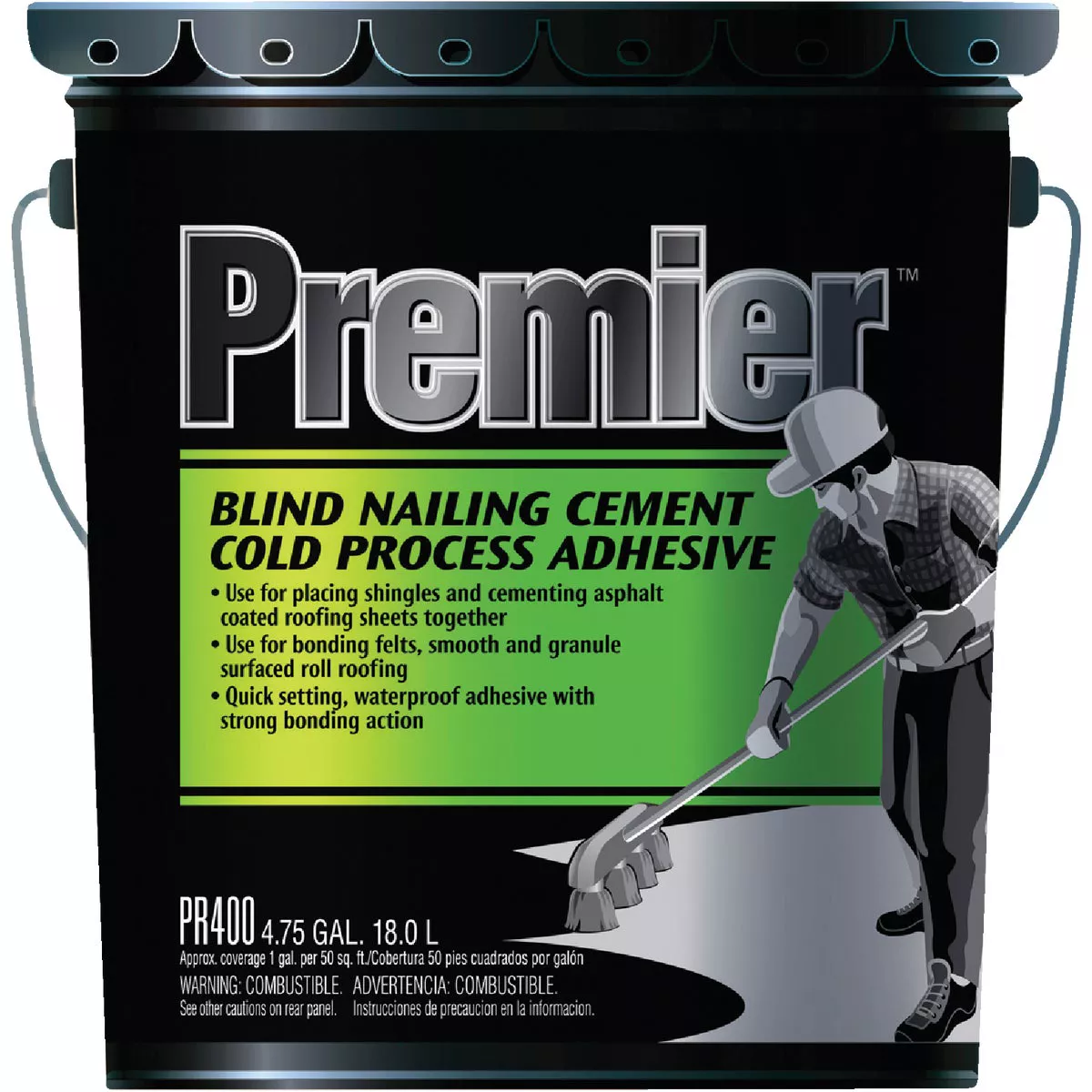 Premier 400 4.75 Gal. Cold Process Lap Cement