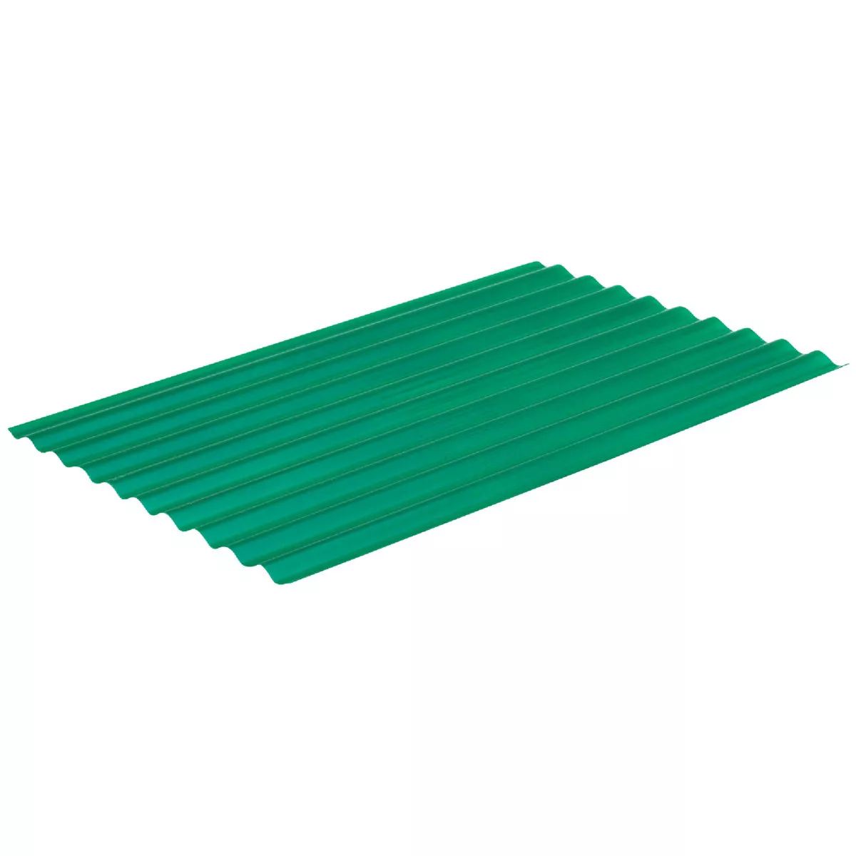 Sequentia Super600 26 In. x 12 Ft. Green Fiberglass Corrugated Panels