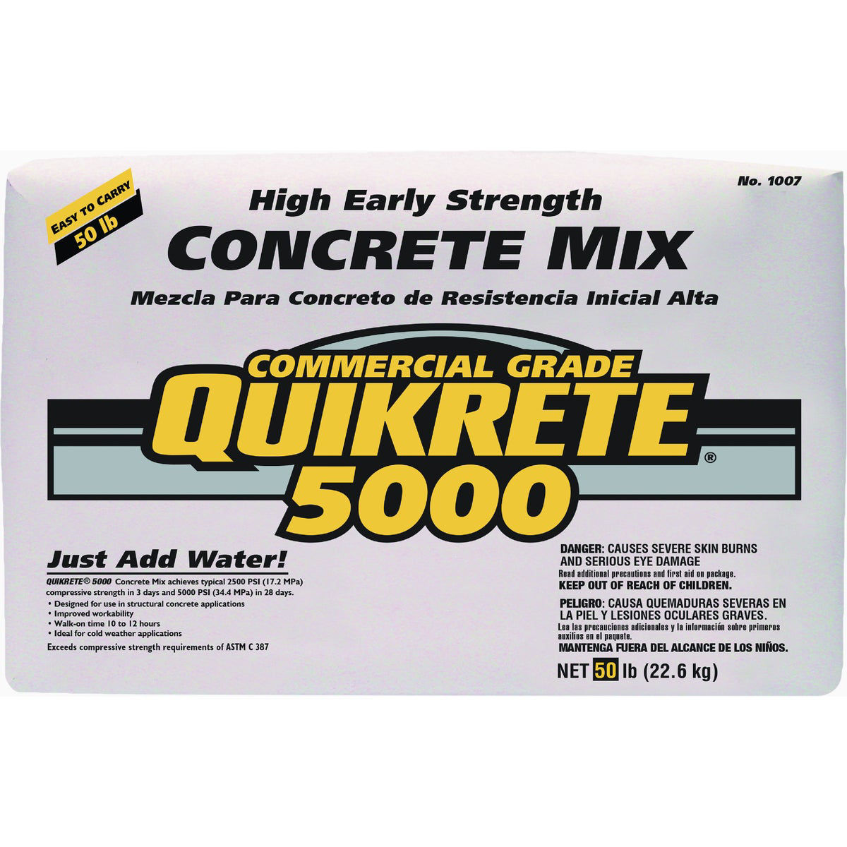 Quikrete 5000 50 Lb. High Early Strength Concrete Mix Do it Best