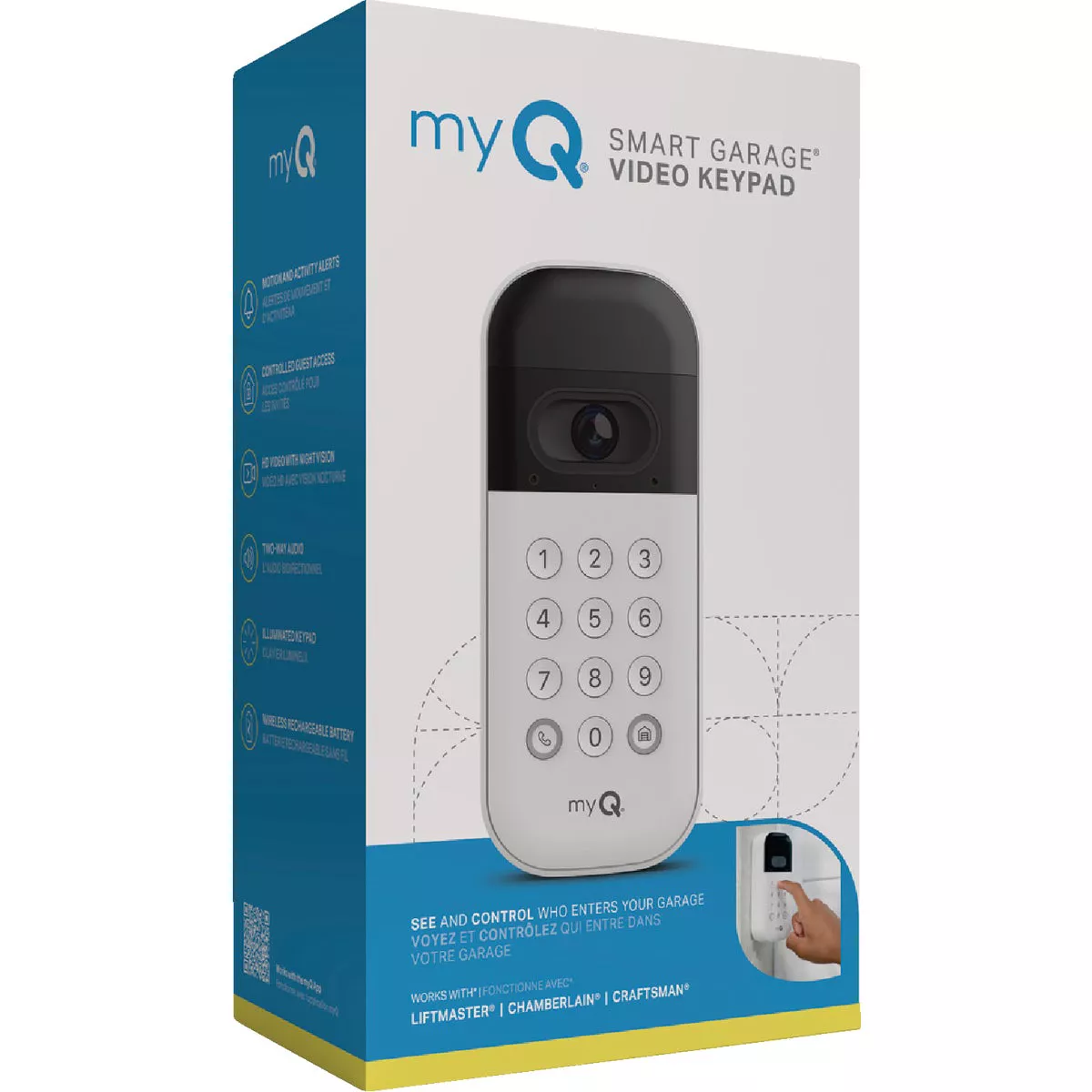 Chamberlain myQ Smart Garage Video Keypad - photo 2