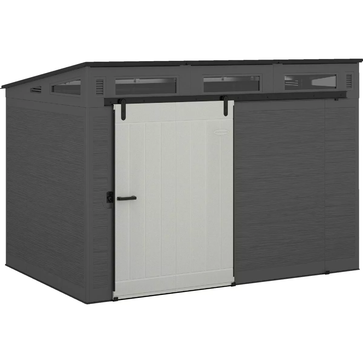 Suncast Modernist 10 Ft. x 7 Ft. 483 Cu. Ft. Barn Door Storage Shed