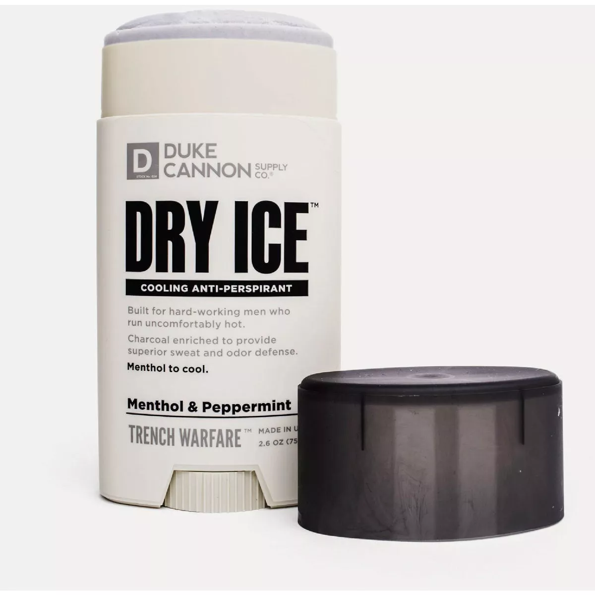 Duke Cannon Dry Ice Cooling Antiperspirant, Peppermint (Black) | Do it Best
