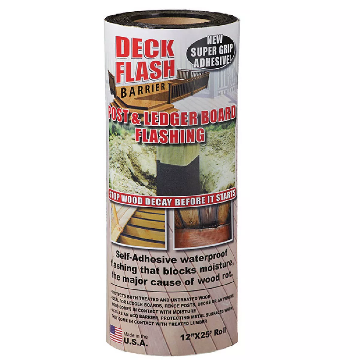 Deck Flash Barrier 12 In. x 25 Ft. Roll