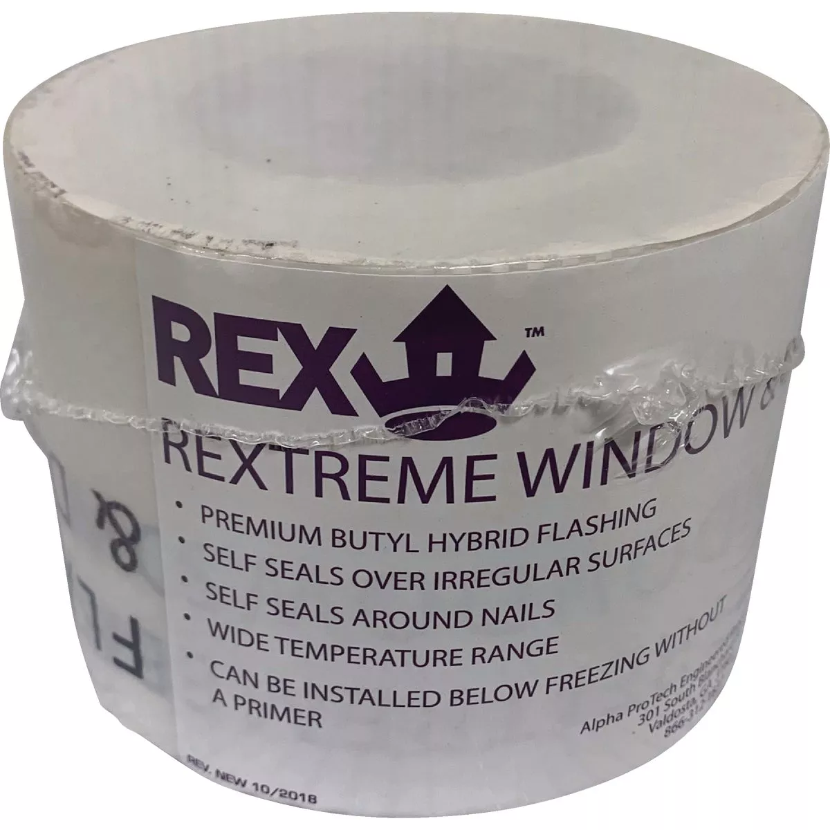 REXTREME 6 In. x 75 Ft. Butyl-Hybrid Window & Door Flashing Tape - photo 2