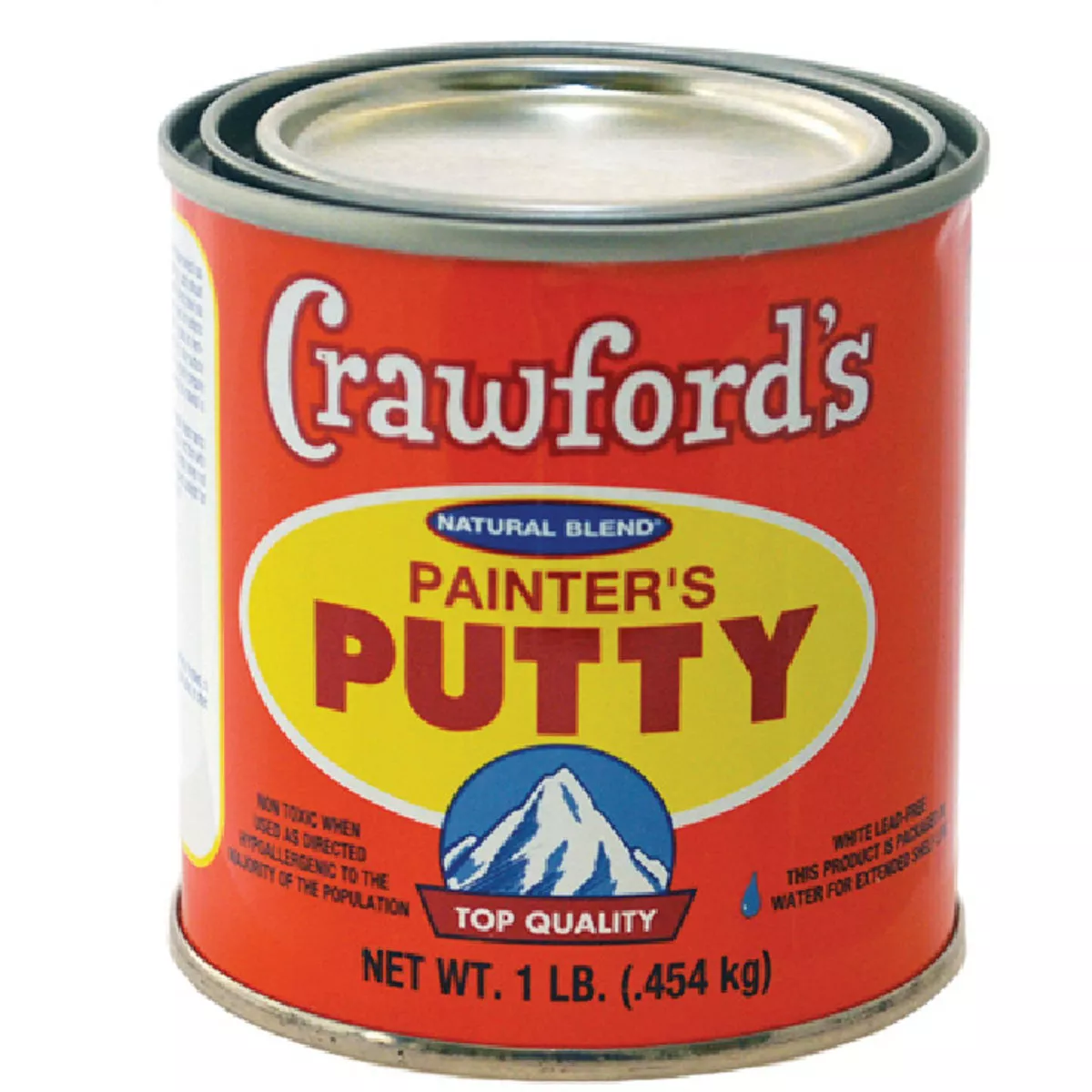 Crawford's Natural Blend 1/2 Pt. White Painters Putty, 082-776