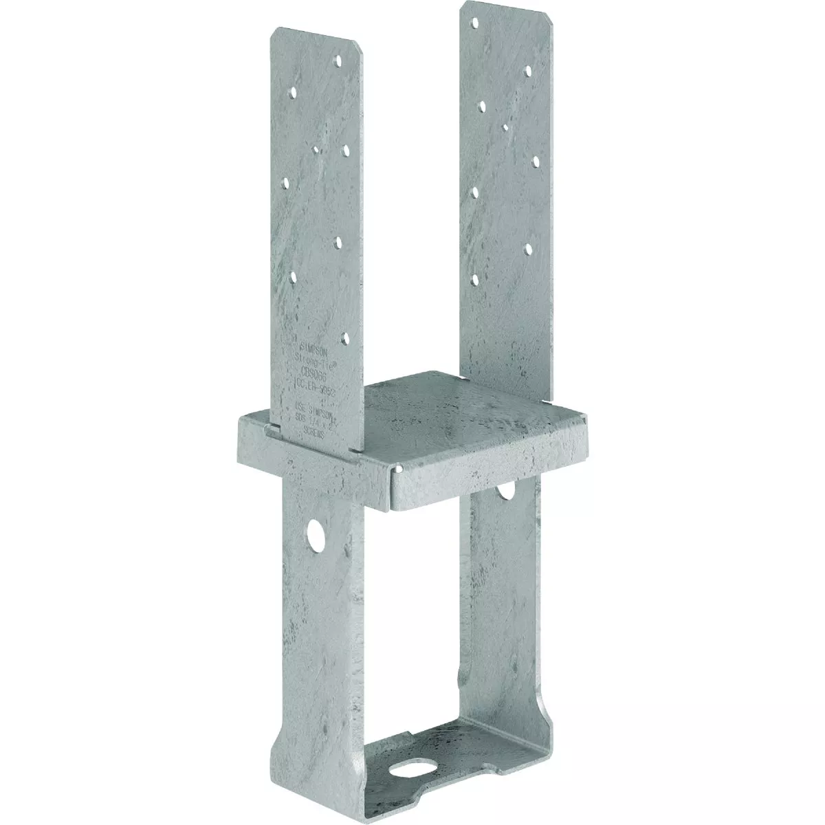 Simpson Strong-Tie 4x4 Hot-Dip Galvanized Standoff Column Base with SDS Screws