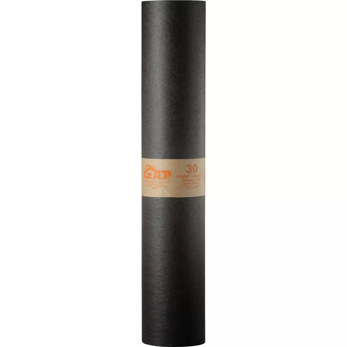 G.A.P. 39.375 In. x 34 Ft. Black MSR Roof Felt