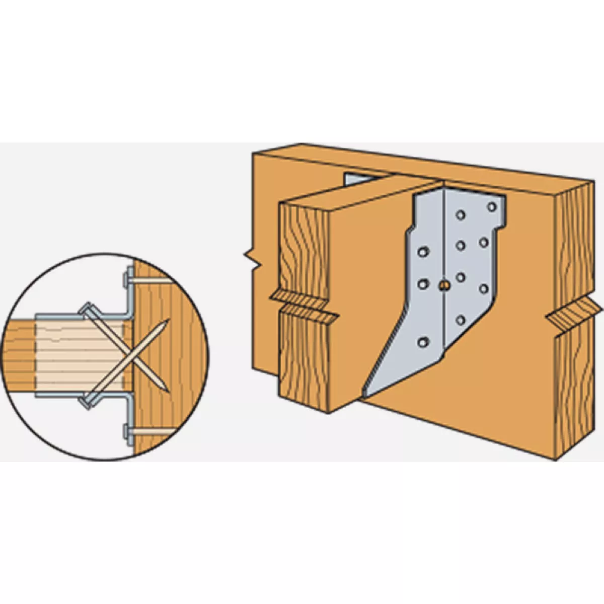 Simpson Strong-Tie ZMAX 2 x 6 Face Mount Joist Hanger - photo 3