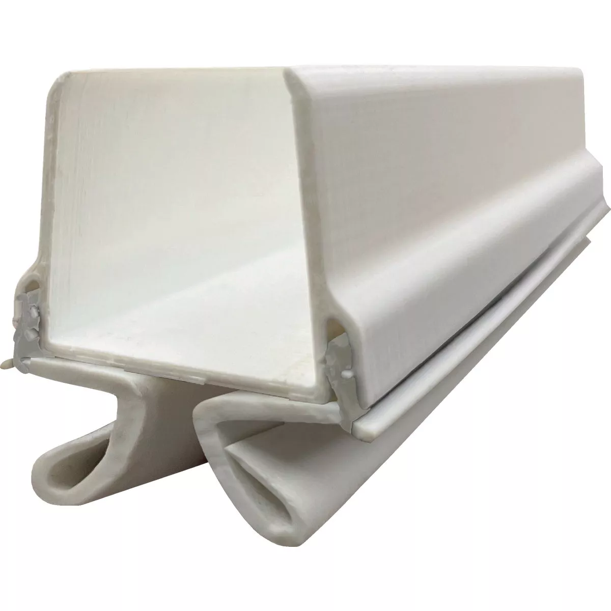 M-D Building Products CINCH 1.375 In. W. x 2.125 In. H. x 32 In. L. Vinyl & Rubber White Door Bottom