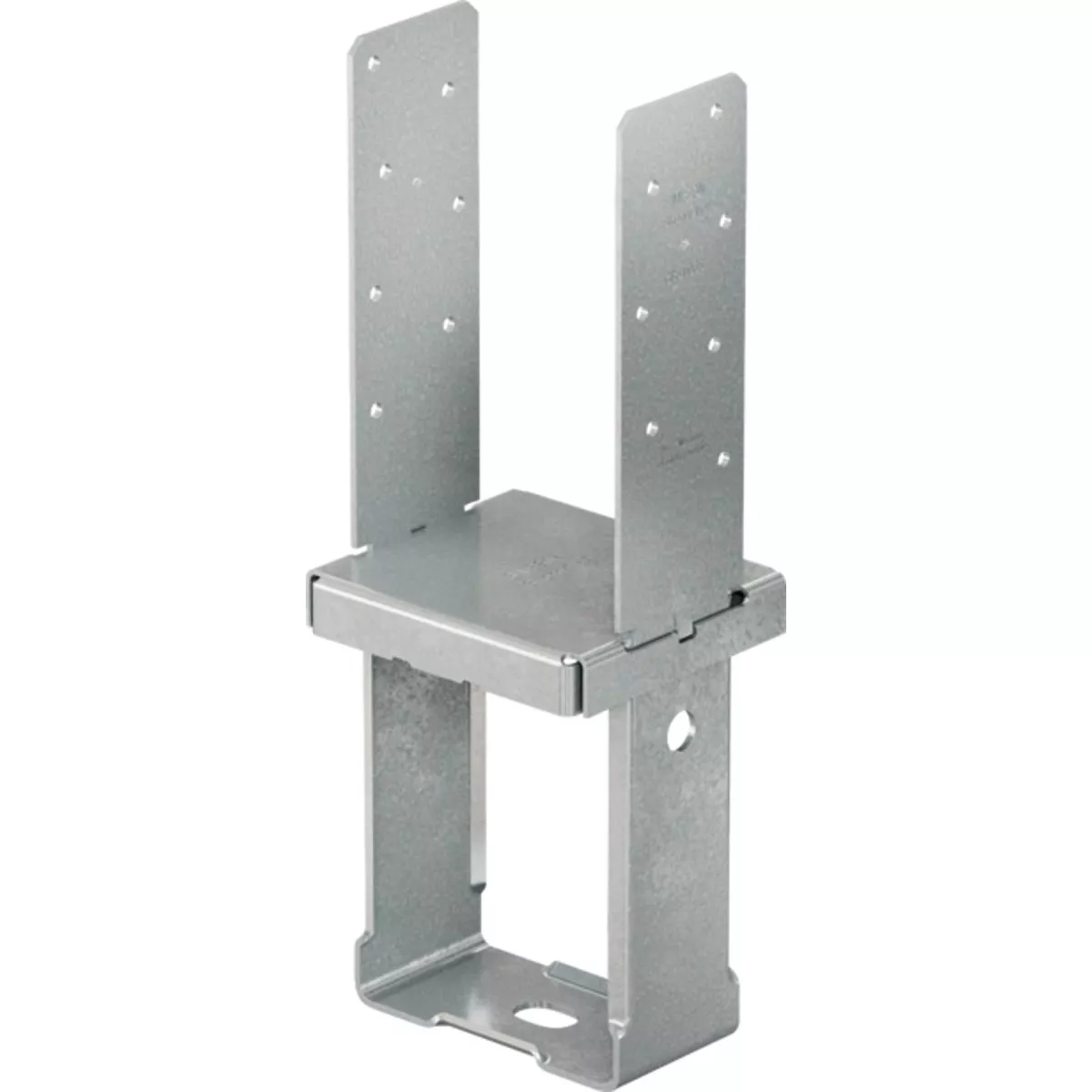 Simpson Strong-Tie 6 In. x 6 In. 12 ga ZMAX Standoff Column Base with SDS Screws