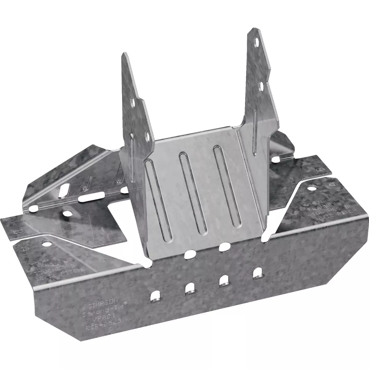 VPA Galvanized Variable-Pitch Connector for 1-1/2 in. Joist