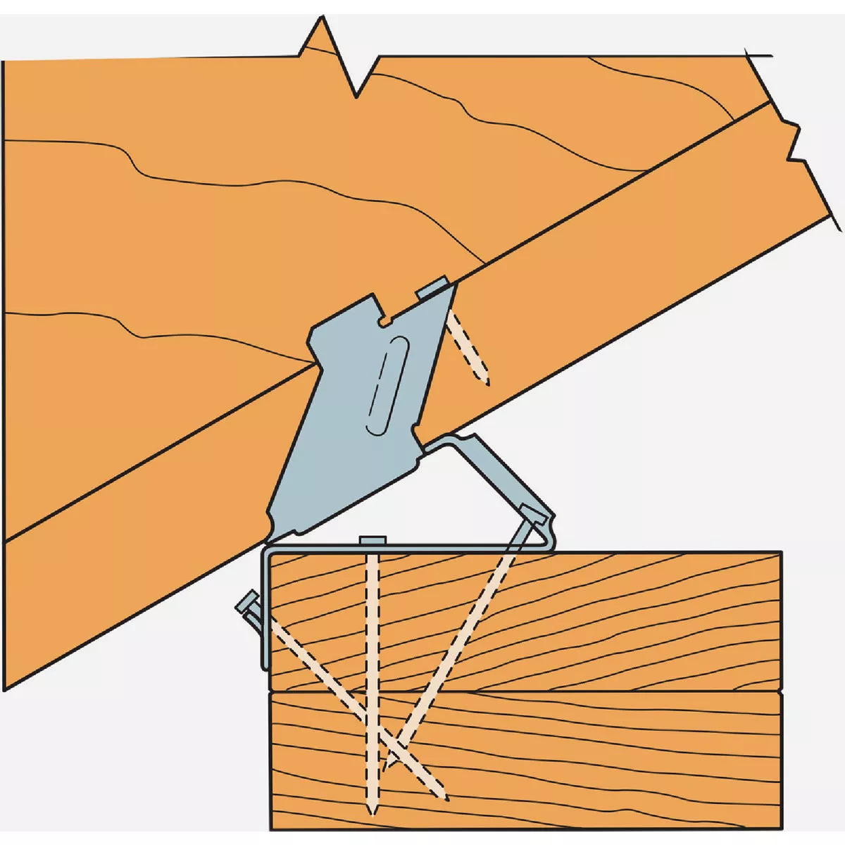 VPA Galvanized Variable-Pitch Connector for 1-1/2 in. Joist - photo 3