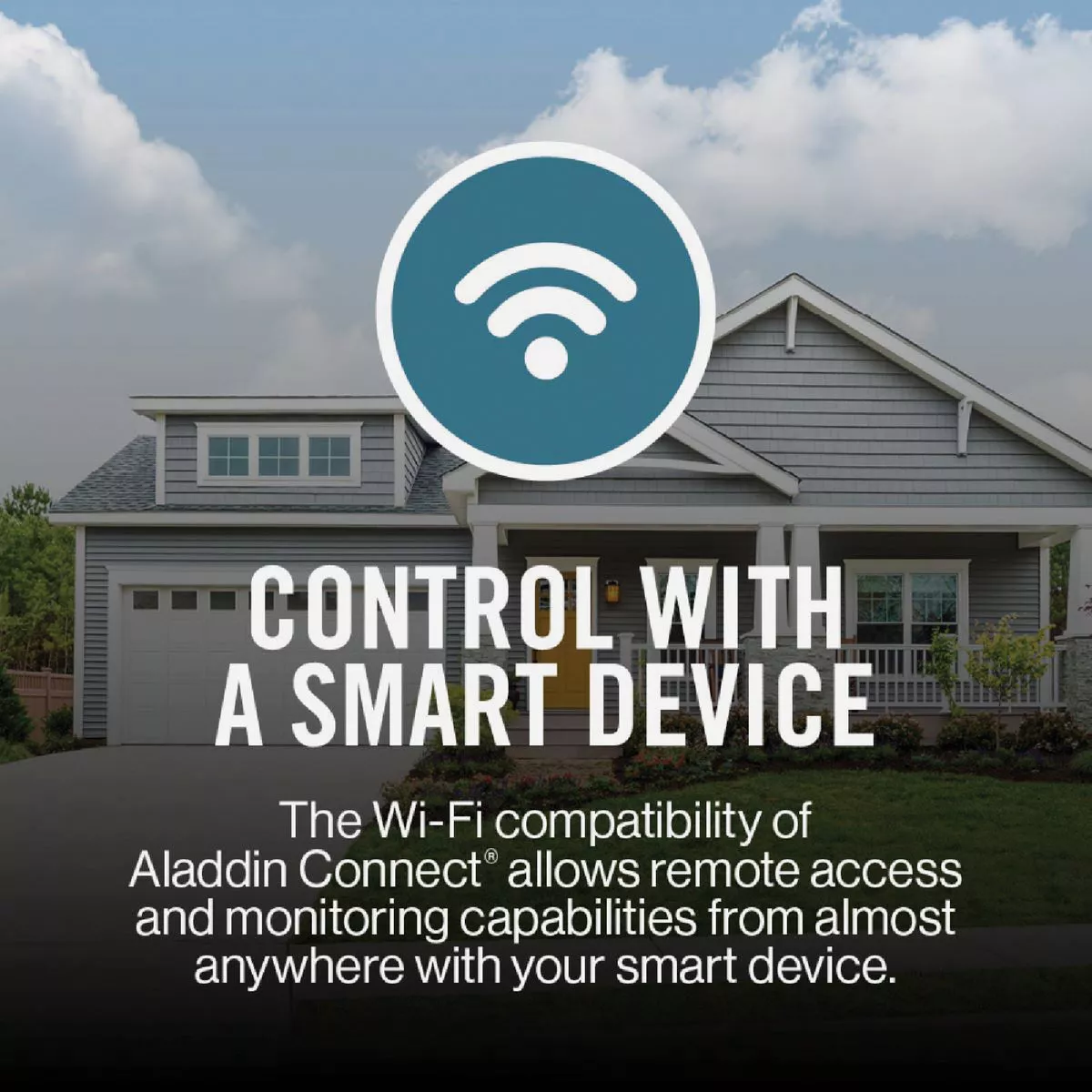 Genie 3/4 HP Smartphone-Controlled Garage Door Opener - photo 6