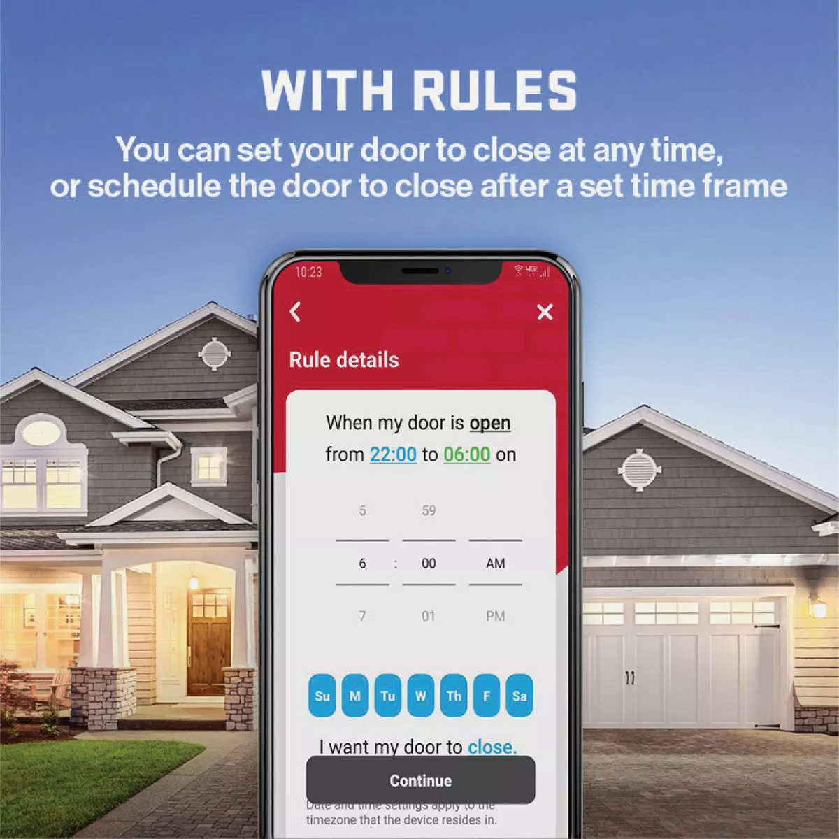 Genie 3/4 HP Smartphone-Controlled Garage Door Opener - photo 2