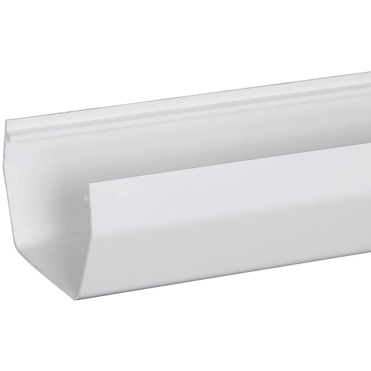 Amerimax 5 In. Contemporary White Vinyl Gutter 10 Ft. Do it Best