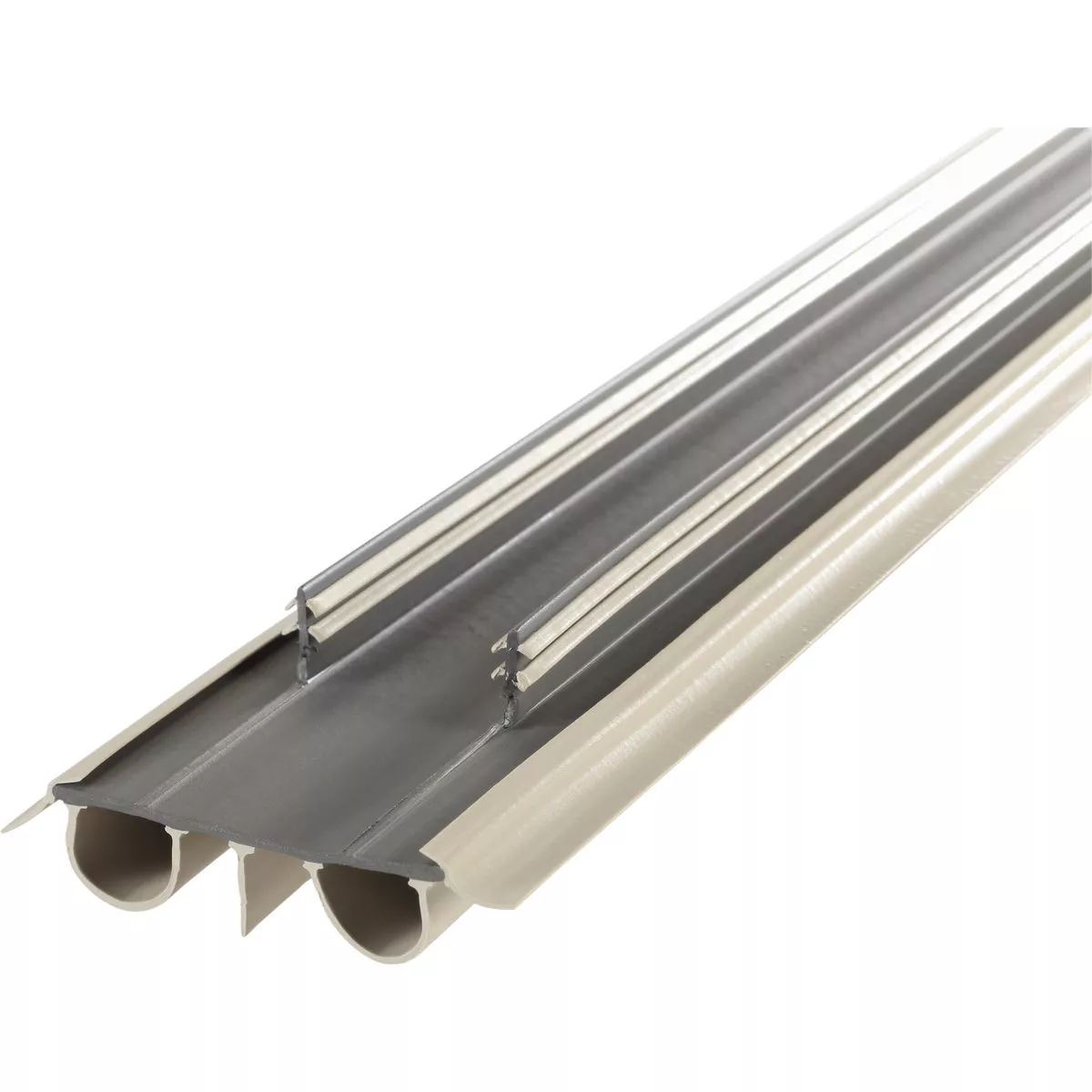 M-D Building Products 1.75 In. W. x 0.5 In. H. x 36 In. L. Vinyl Beige Door Bottom