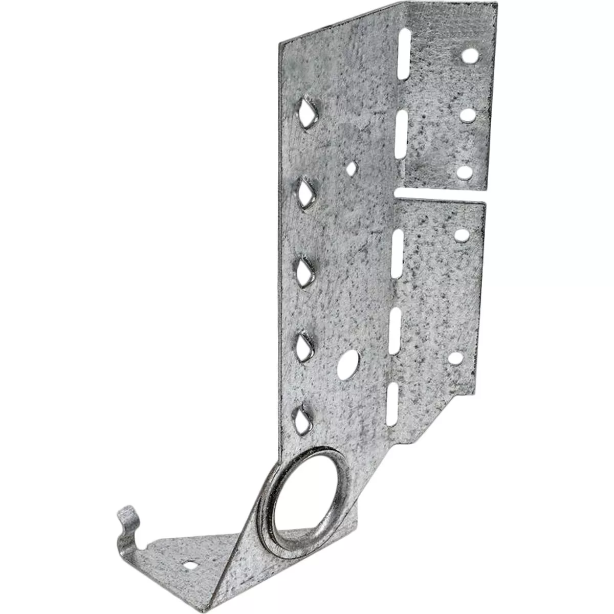 Simpson Strong-Tie ZMAX 2 x 8 Left Face Mount Adjustable Light Slopeable/Skewable Jack Hanger