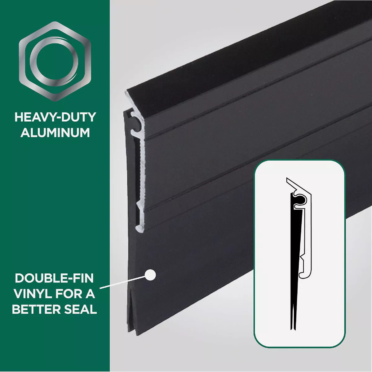 M-D Building Products 0.25 In. 36 In. Black Door Sweep - photo 9
