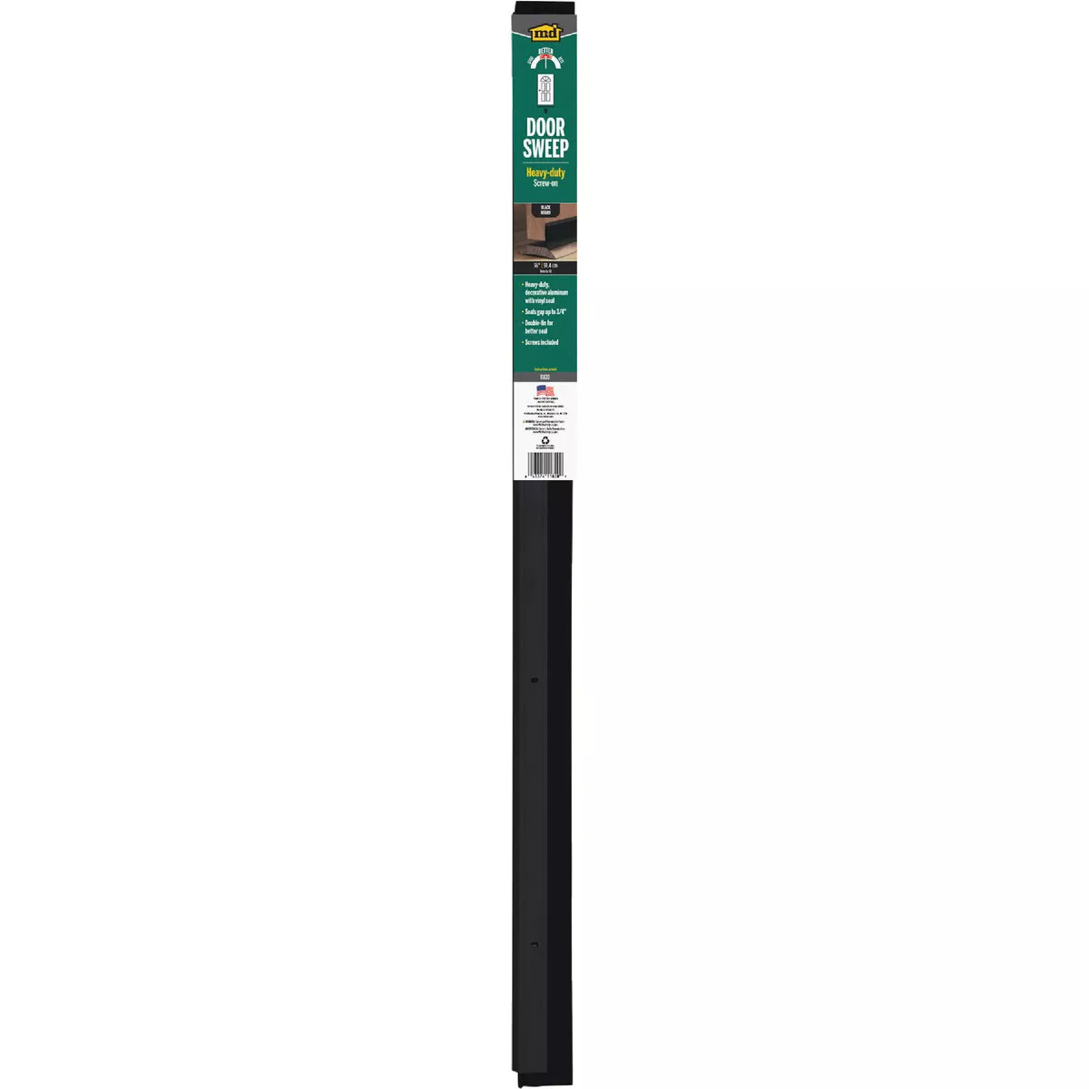 M-D Building Products 0.25 In. 36 In. Black Door Sweep - photo 2