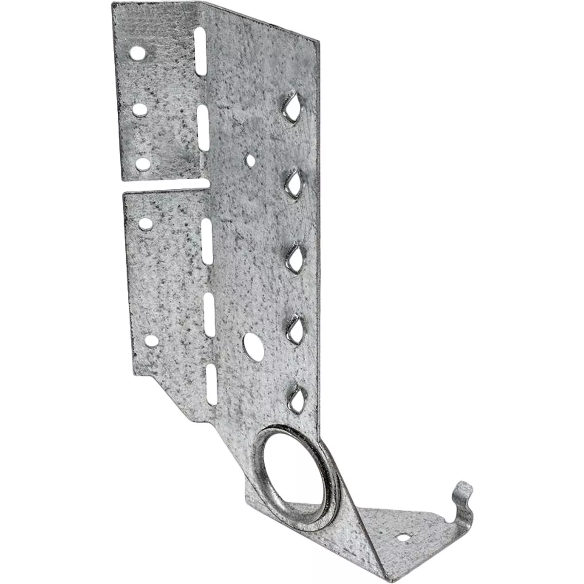 Simpson Strong-Tie ZMAX 2 x 8 Right Face Mount Adjustable Light Slopeable/Skewable Jack Hanger