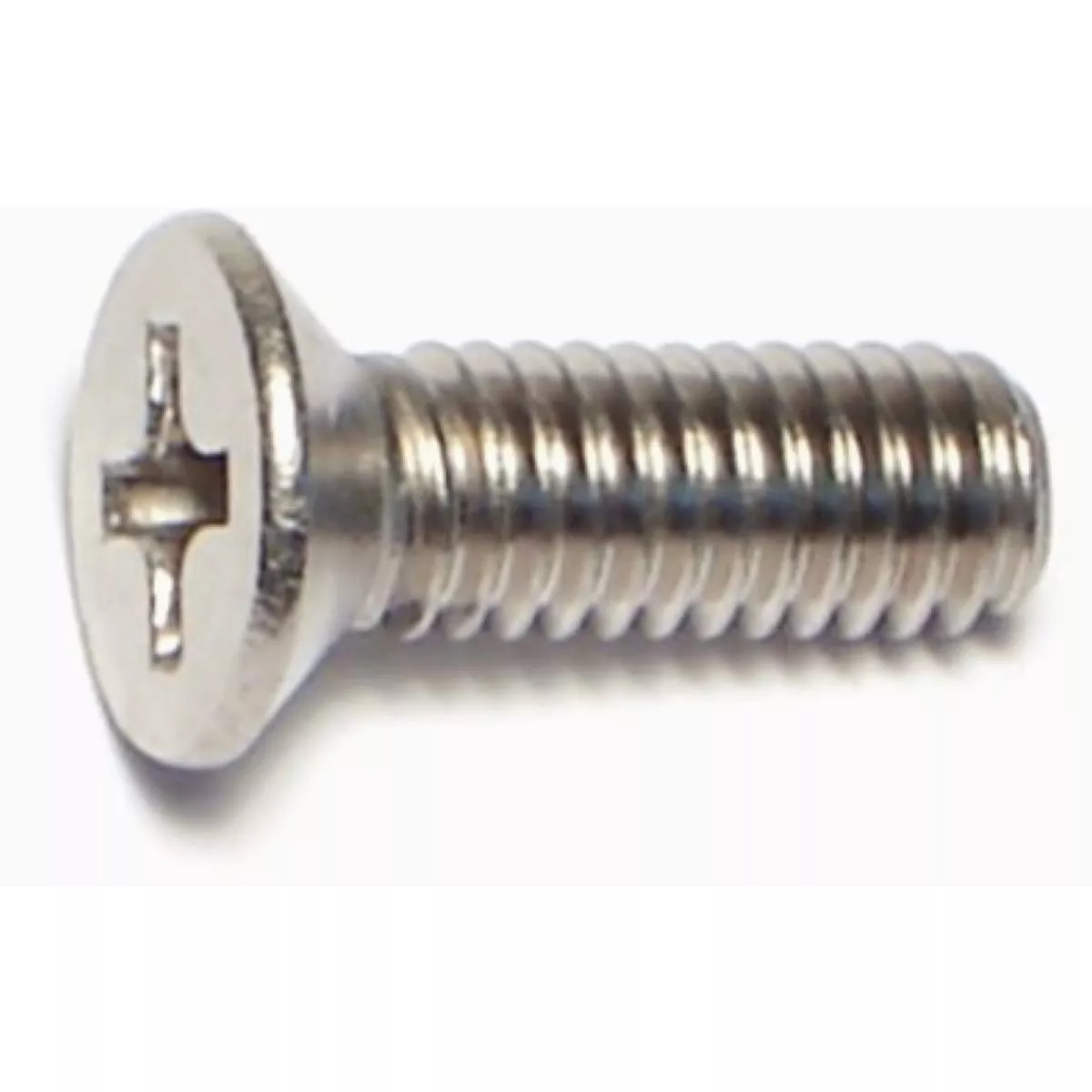Midwest Fastener 4mm-0.7 x 12mm A2 Stainless Steel Coarse Thread Phillips Flat Head Machine Screws
